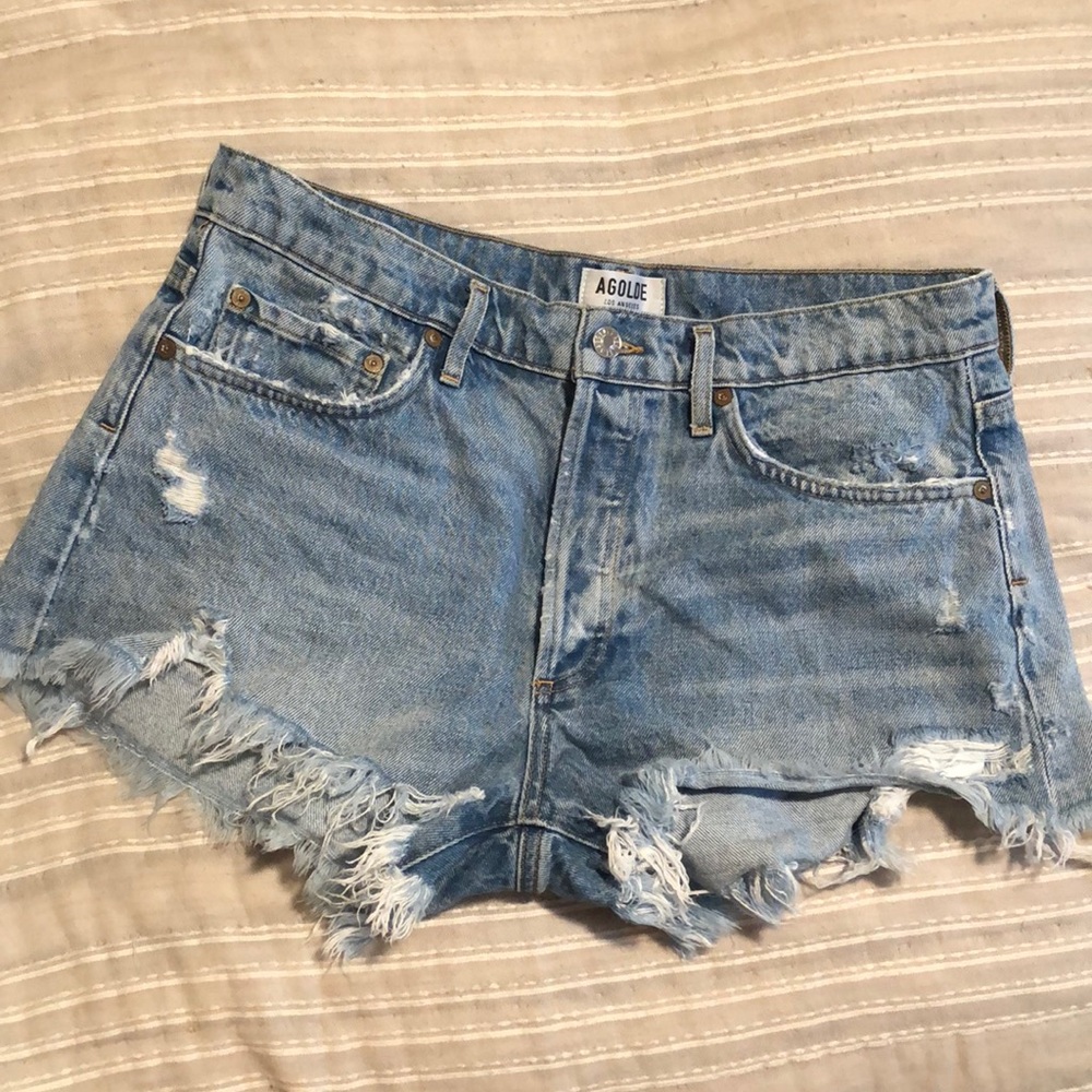 AGOLDE Denim Shorts
